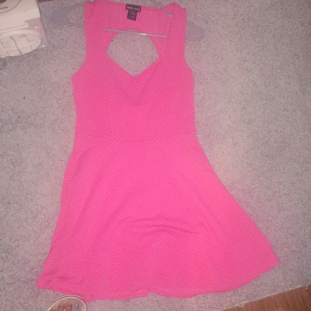 Pink wet seal dress